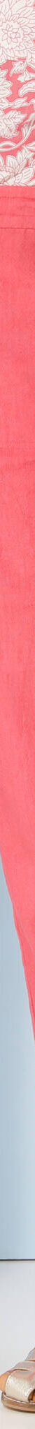 Pantalon fuselé fluide, lin-coton (rose) Pantalon fuselé fluide, lin-coton (rose)